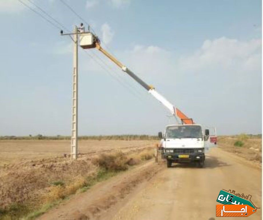 اجاره جرثقیل بالابر اجاره ای در اهواز