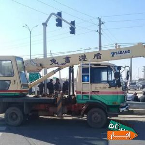 اجاره جرثقیل 7تن دکل بلند