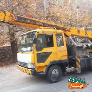 اجاره جرثقیل 7تن دکل بلند