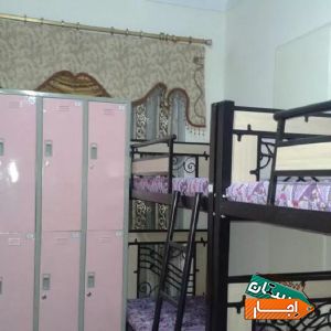 اجاره خوابگاه دخترانه باز در عید با پذیرش مهمان تک تخته