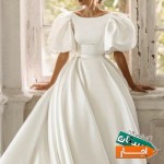 لباس-عروس-آستین-پفی