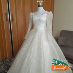 لباس-عروس-شاین-تیتانیوم