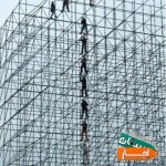 داربست-فلزی-واجاره-تخته-های-بنایی