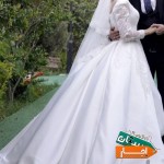 لباس-عروس-ساتن-آمریکایی-سایز-34-تا-38