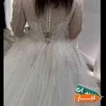 لباس-عروس-دامن-اسکارلت-بالا-تنه-کارشده-از-سایز-40-تا-44-فقط-5-ساعت-برای-عکاسی-تن-خورده-و-شستشو-شده-به-همراه-ژپون-اجاره-هم-داده-میشودلطفا-تماس-بگیرید