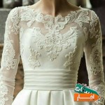 لباس-عروس-دامن-ساتن