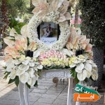 تاج-گل-تسلیت-طبیعی-و-اجاره-ای-با-حمل-نقل