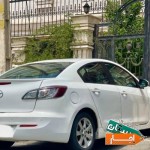 اجاره-خودرو-Mazda-سفید-تمیز-ای