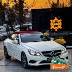 اجاره-خودرو-بنزE200-کروک-سقف-قرمز-رنت-ماشین-آلمانی