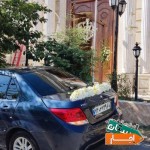 اجاره-ماشین-عروس-گل-ارایی-باراننده