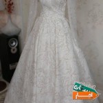 لباس-عروس-دنباله-دار-سبک-اروپائی