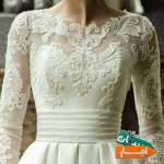 لباس-عروس-دامن-ساتن