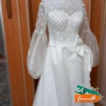 لباس-عروس-دو-دامنه