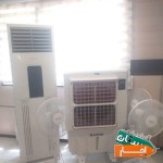 اجاره-کولر-گازی-ایستاده-آبی-و-پنکه-مهپاش