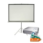 اجاره-ویدئو-پروژکتور-و-پرده-نمایش-اسپیکر
