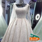لباس-عروس-فول-کارشده-مدل-2023-پریا