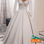 مزون-خانه-هفت-لباس-عروس-یقه-دلبری-دامن-زاپدار-خوش-فورم-جنس-پارجه-شاین-برجسته-گران-را-از-ما-ارزان-تهیه-کنید