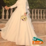 اجاره-لباس-عروس-ساتن-آمریکایی-سایز-42تا-48